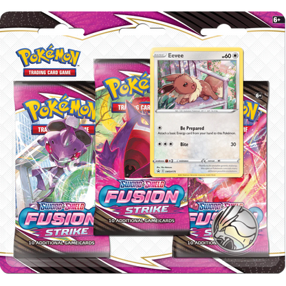 Premium Checklane 3 Pack Blister Pokémon - Sword & Shield – Fusion Strike - Anglais - COLLECTORSHOP.MA