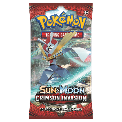 Booster Pokémon Sun & Moon - Crimson Invasion - Anglais - COLLECTORSHOP.MA