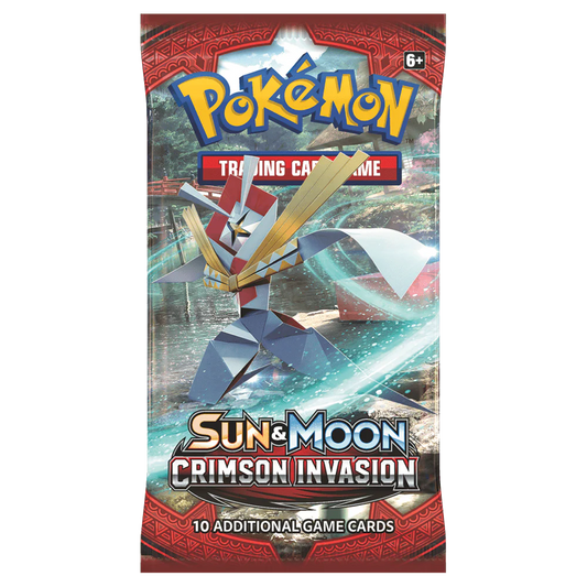 Booster Pokémon Sun & Moon - Crimson Invasion - Anglais - COLLECTORSHOP.MA