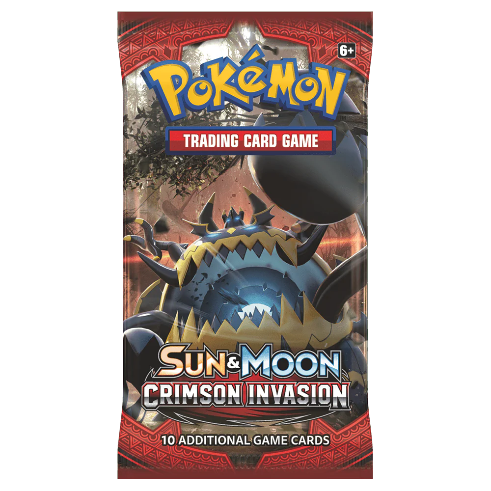 Booster Pokémon Sun & Moon - Crimson Invasion - Anglais - COLLECTORSHOP.MA