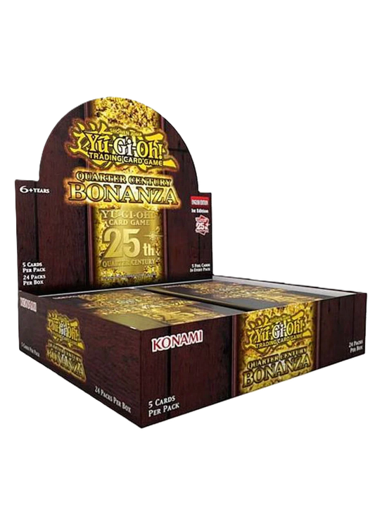 Display Yu-Gi-Oh! Quarter Century Bonanza 25th Anniversary 1st Edition – Disponible au Maroc sur Collectorshop.ma