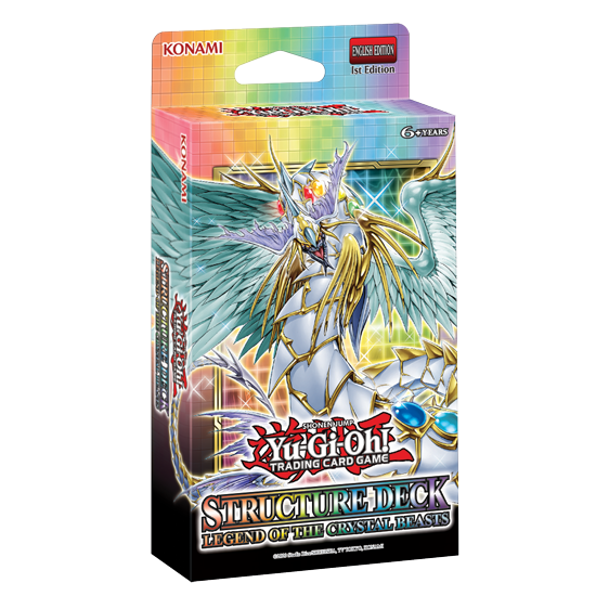 Structure Deck Legend of the Crystal Beasts Yu-Gi-Oh Rainbow Dragon English