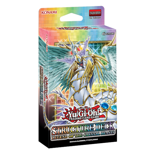Structure Deck Legend of the Crystal Beasts Yu-Gi-Oh Rainbow Dragon English