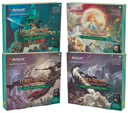 MTG LOTR Holiday Scene Bundle – 4 Sets officiels