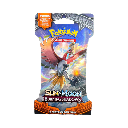 Sleeved Booster Pokémon Sun & Moon - Burning Shadows - Anglais - COLLECTORSHOP.MA