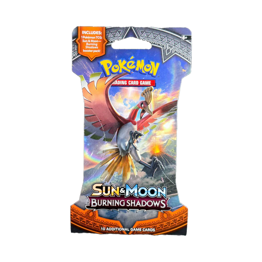 Sleeved Booster Pokémon Sun & Moon - Burning Shadows - Anglais - COLLECTORSHOP.MA