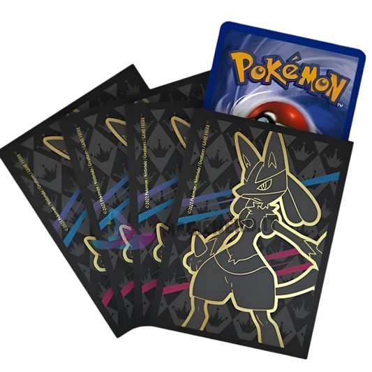 Sleeves Protèges Cartes Ultra Pro Lucario Zénith Suprême 65 Pièces - COLLECTORSHOP.MA