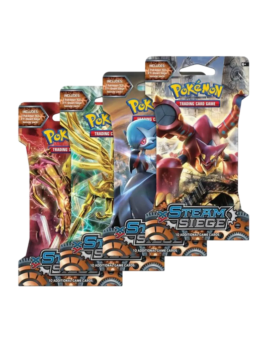 Blister Booster Pokémon XY - Steam Siege | CollectorShop Maroc - COLLECTORSHOP.MA