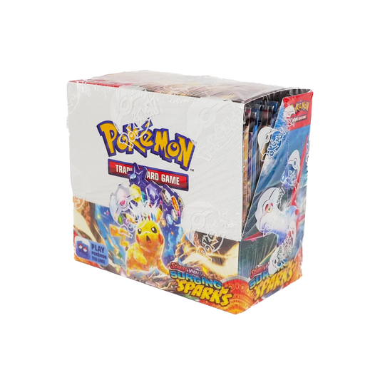 Display Pokémon Surging Sparks ENG – 36 boosters en anglais Scarlet & Violet disponibles au Maroc sur Collectorshop.ma