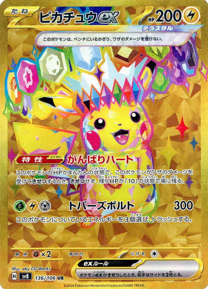 Display Pokémon Super Electric Breaker SV8 KOR