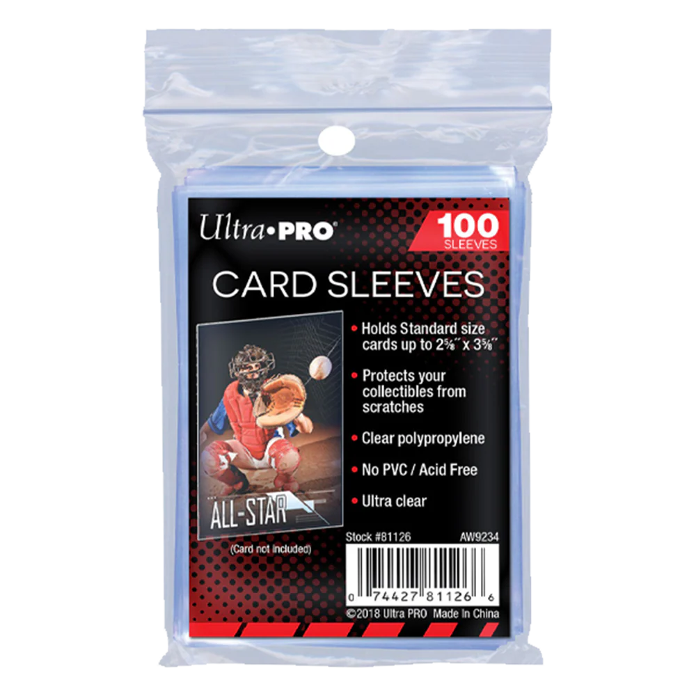 Ultra Pro Clear Card Sleeves – Protèges-cartes transparents Standard TCG | CollectorShop Maroc - COLLECTORSHOP.MA