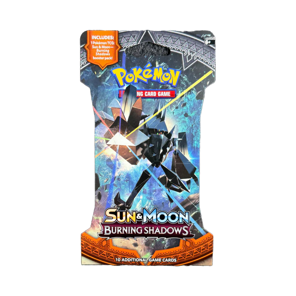 Sleeved Booster Pokémon Sun & Moon - Burning Shadows - Anglais - COLLECTORSHOP.MA