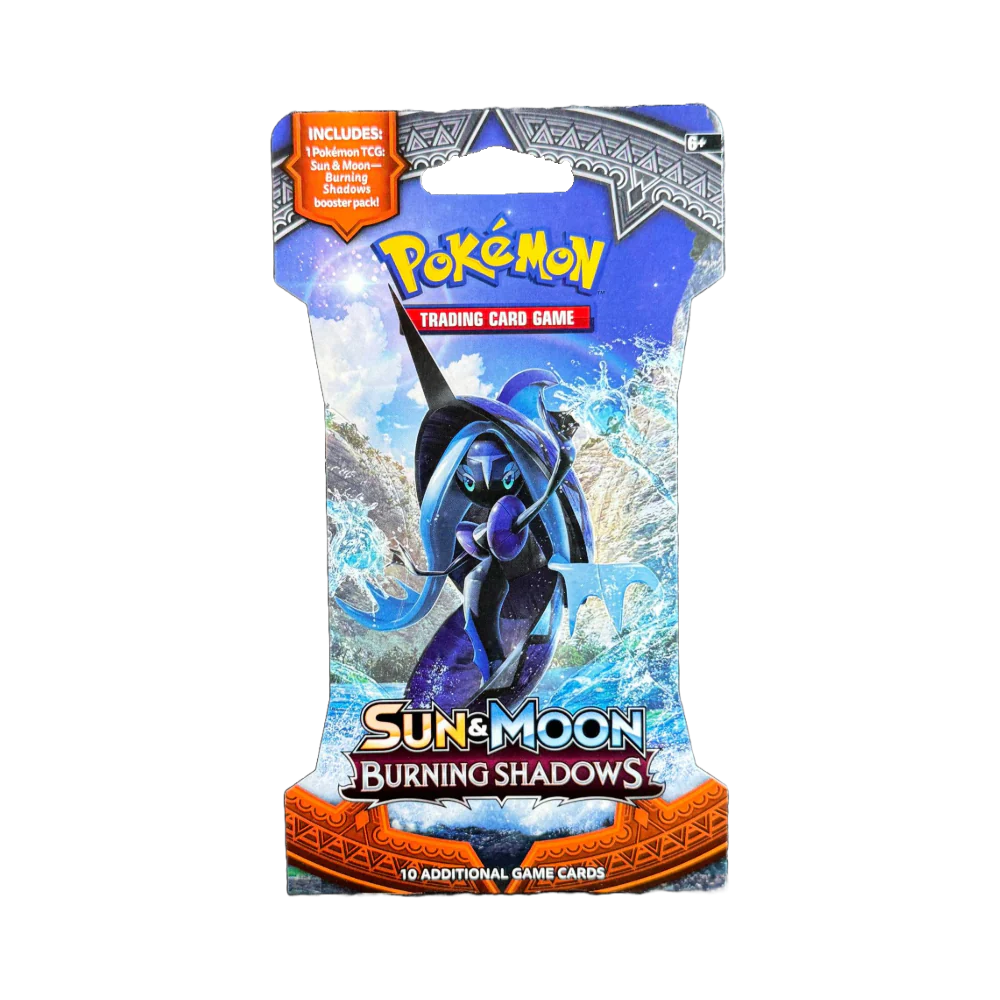 Sleeved Booster Pokémon Sun & Moon - Burning Shadows - Anglais - COLLECTORSHOP.MA