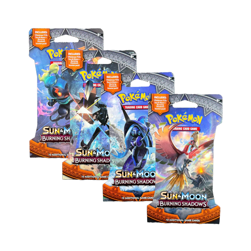 Sleeved Booster Pokémon Sun & Moon - Burning Shadows - Anglais - COLLECTORSHOP.MA