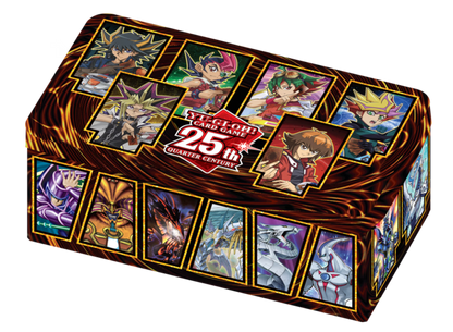 Yu-Gi-Oh! 25th Anniversary Tin Dueling Heroes tin box officielle en vente au Maroc sur Collectorshop.ma