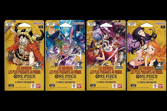 One Piece OP-17 The World’s Strongest Warriors Blister Booster Pack anglais 12 cartes