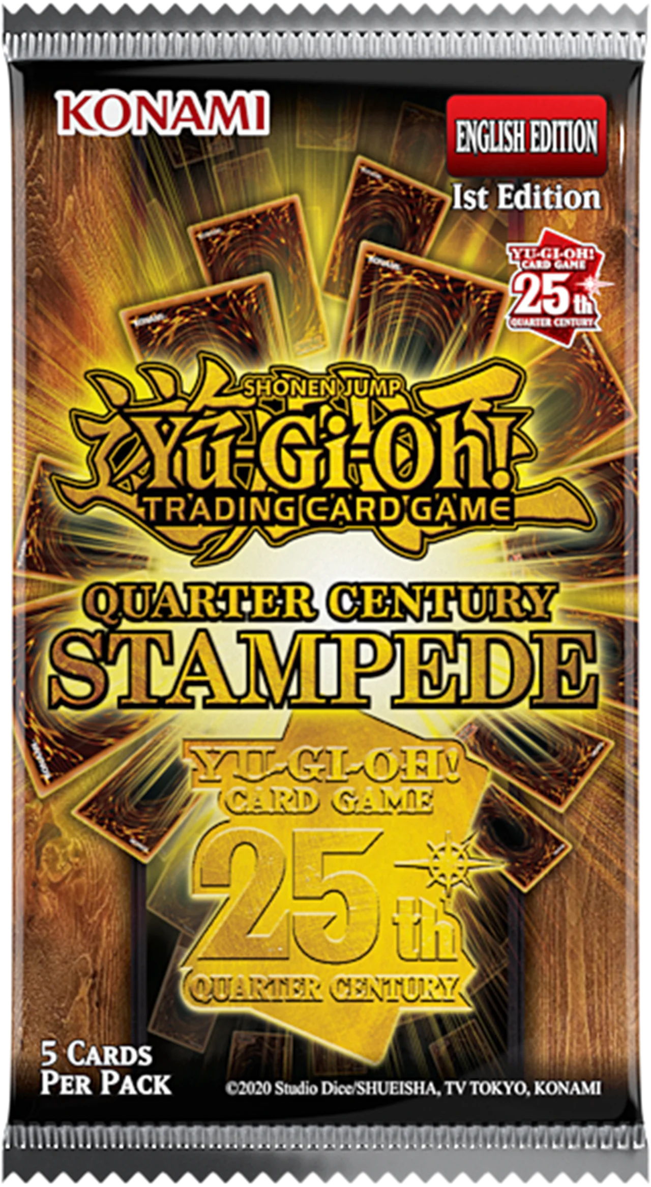 Display Yu-Gi-Oh! 25e anniversaire Stampede