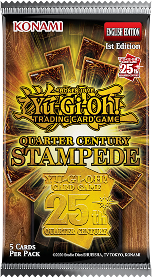 Display Yu-Gi-Oh! 25e anniversaire Stampede