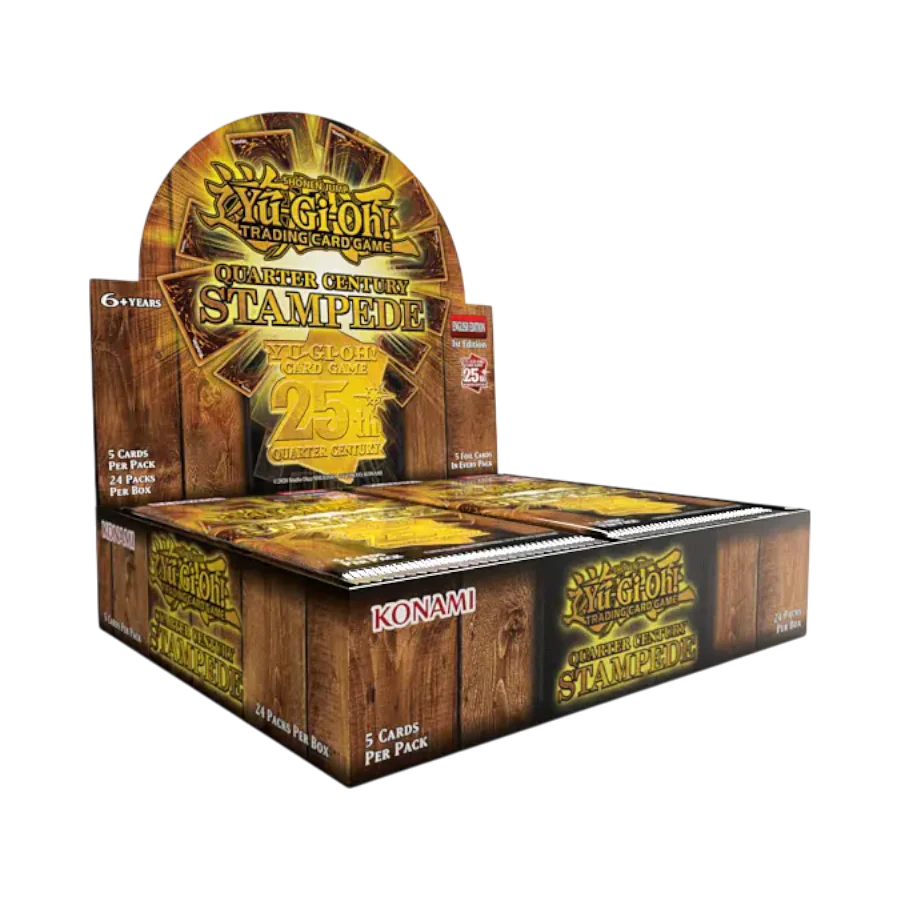 Display Yu-Gi-Oh! 25e anniversaire Stampede