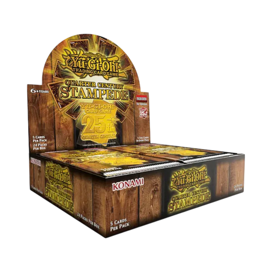 Display Yu-Gi-Oh! 25e anniversaire Stampede