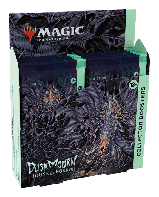 PRECOMMANDE | MTG Duskmourn: House of Horrors – Collector Booster Display | Collectorshop Maroc - COLLECTORSHOP.MA