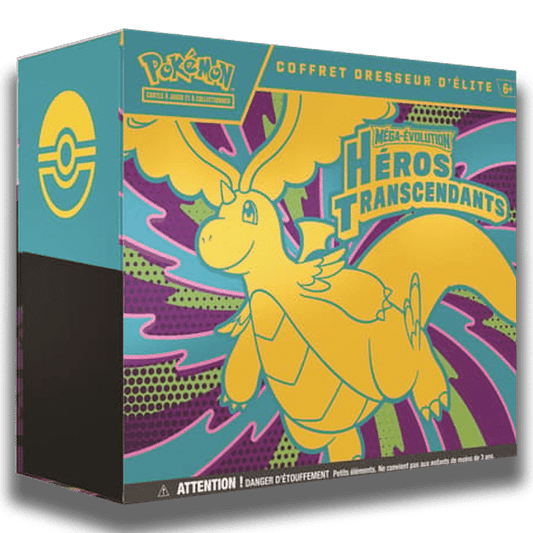 ETB Pokémon Méga-Évolution Héros Transcendants ME2.5 française avec promo Zekrom de N