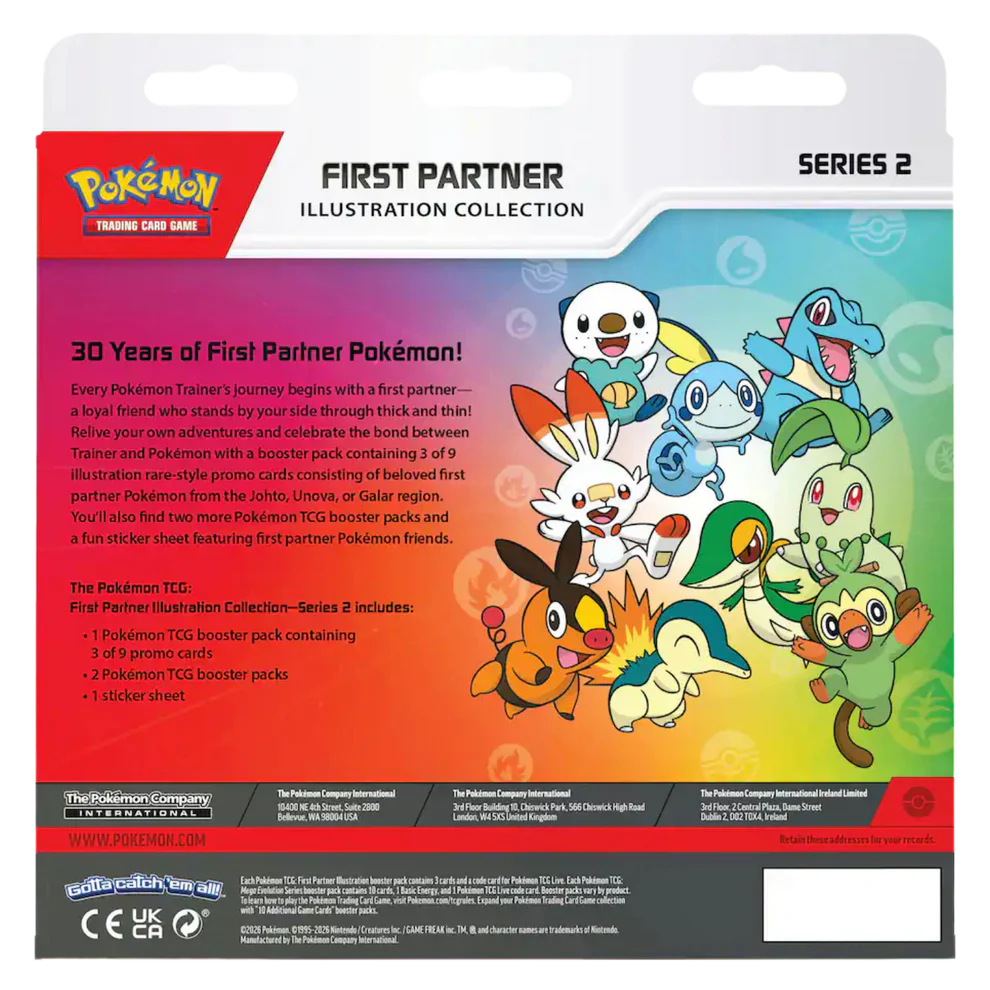 Pokémon First Partner Illustration Collection Series 2 ENG
