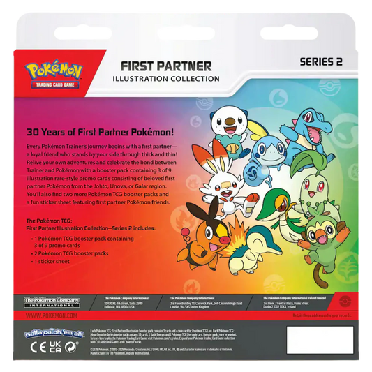 Pokémon First Partner Illustration Collection Series 2 ENG