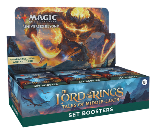 Set Booster Display MTG The Lord of the Rings Tales of Middle Earth – Magic The Gathering en vente au Maroc sur Collectorshop.ma