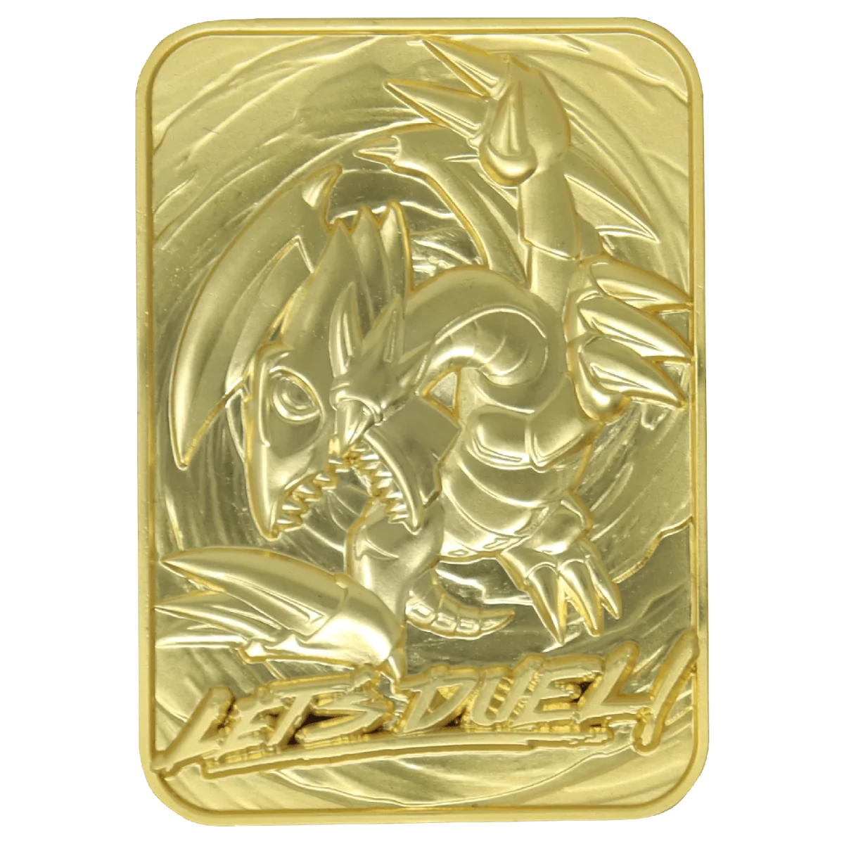 Yu-Gi-Oh! Blue Eyes Toon Dragon Limited Edition – Carte Métal Plaquée Or 24K | CollectorShop Maroc - COLLECTORSHOP.MA