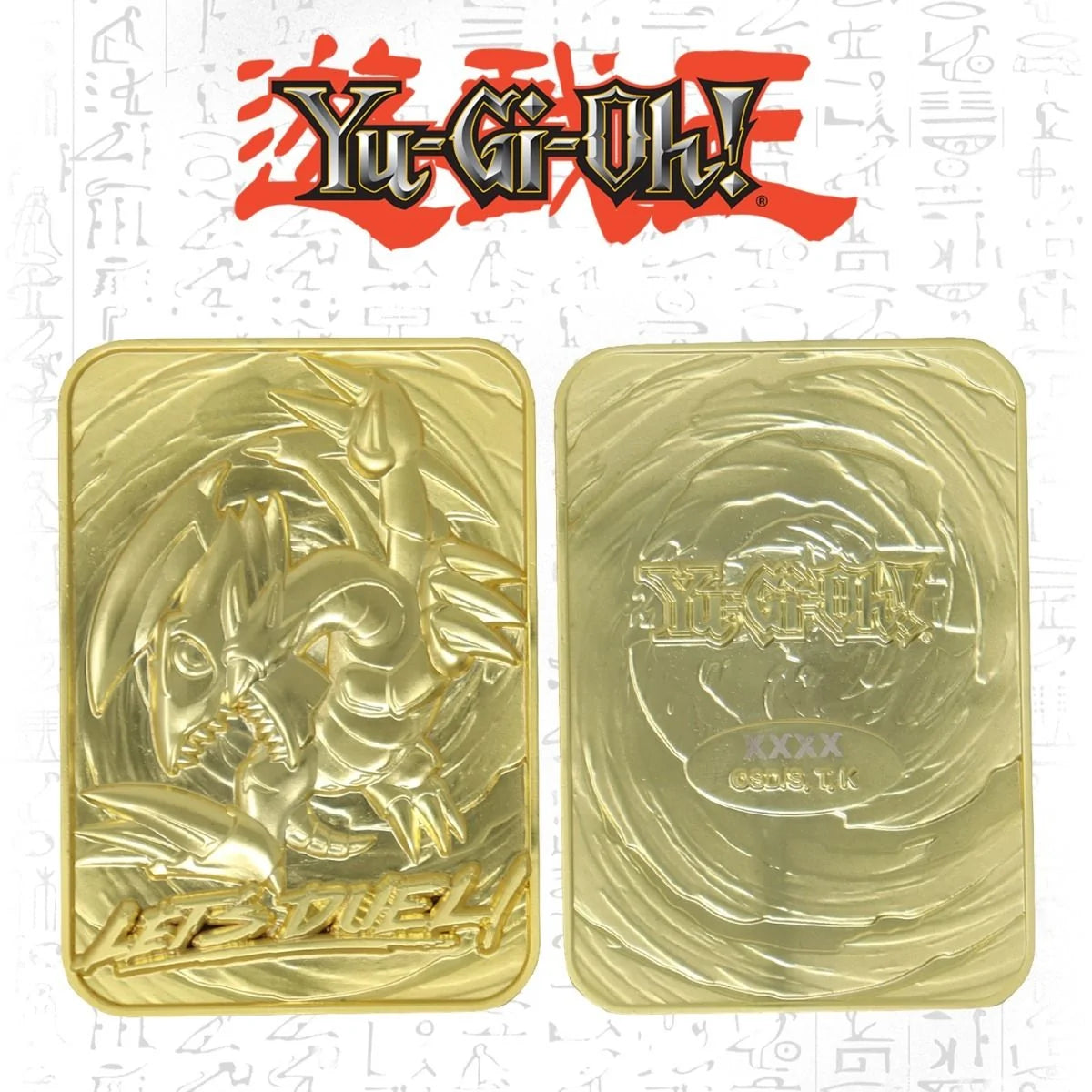Yu-Gi-Oh! Blue Eyes Toon Dragon Limited Edition – Carte Métal Plaquée Or 24K | CollectorShop Maroc - COLLECTORSHOP.MA