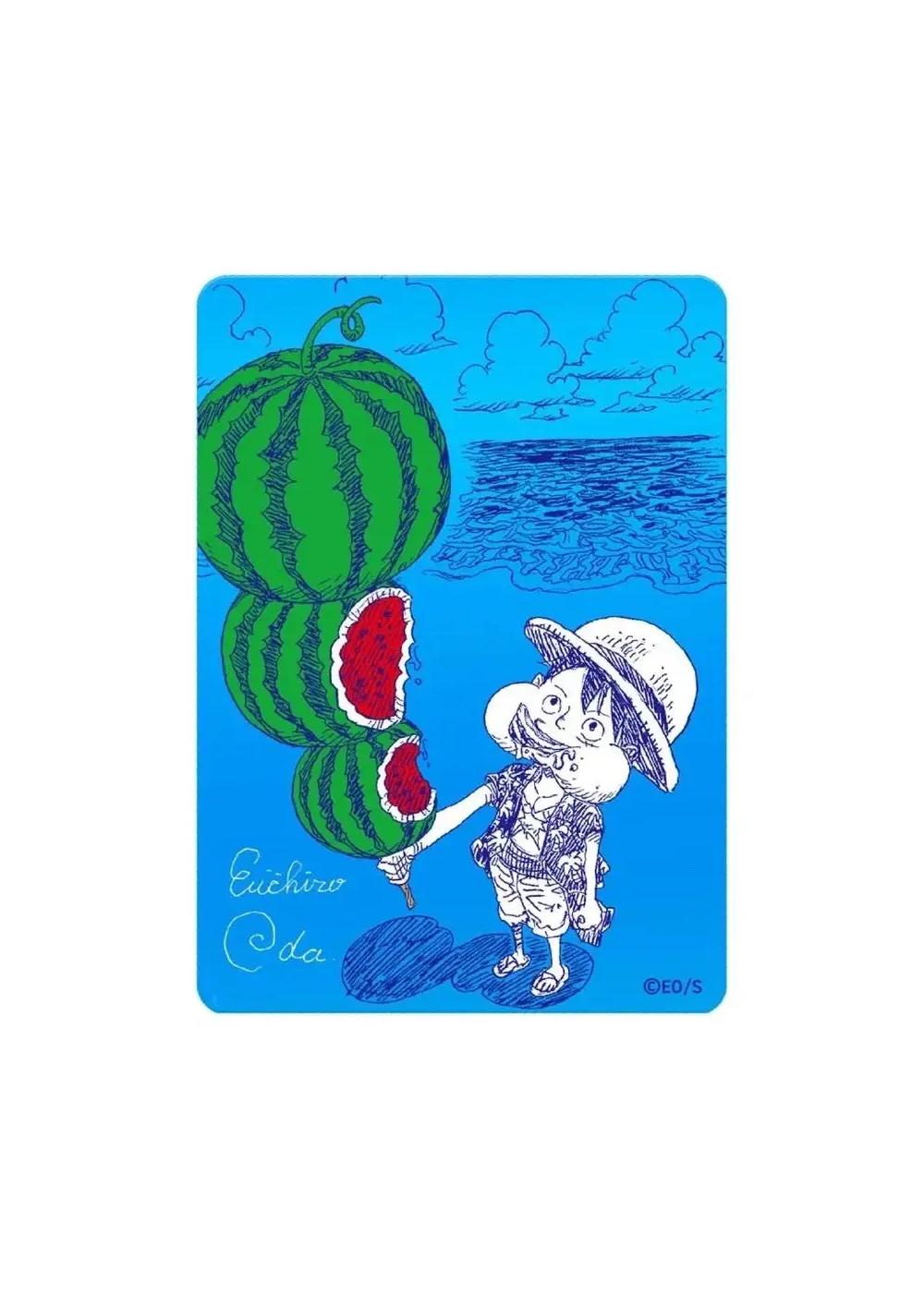 Carte One Piece Luffy Pastèque – Natsucomi 2026 | Précommande
