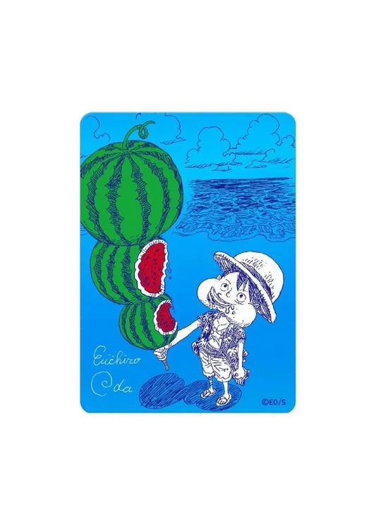 Carte One Piece Luffy Pastèque – Natsucomi 2026 | Précommande
