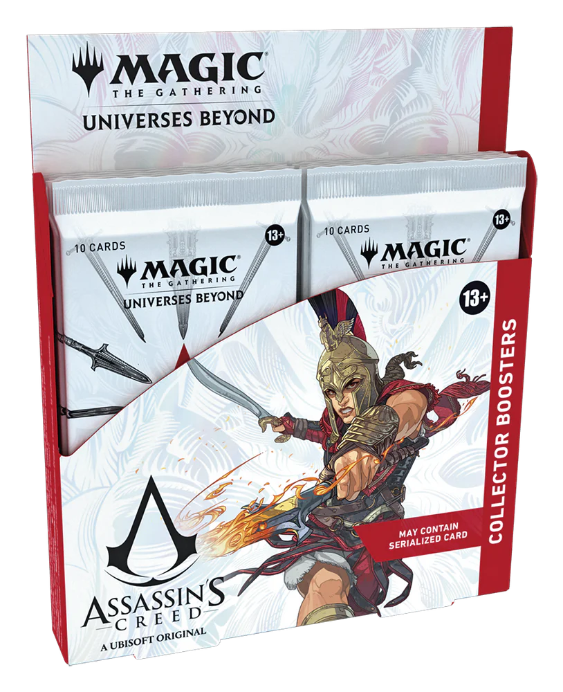PRECOMMANDE | MTG Assassin’s Creed – Collector Booster Display | Collectorshop Maroc - COLLECTORSHOP.MA