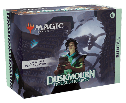 mtg-duskmourn-house-of-horrors-bundle-9-boosters-promo-foil-terrain-spindown-maroc-collectorshop