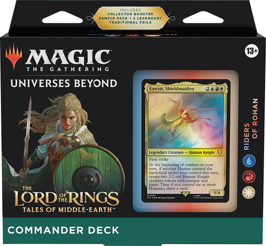 MTG LOTR Tales of Middle-earth – Riders of Rohan Commander Deck officiel