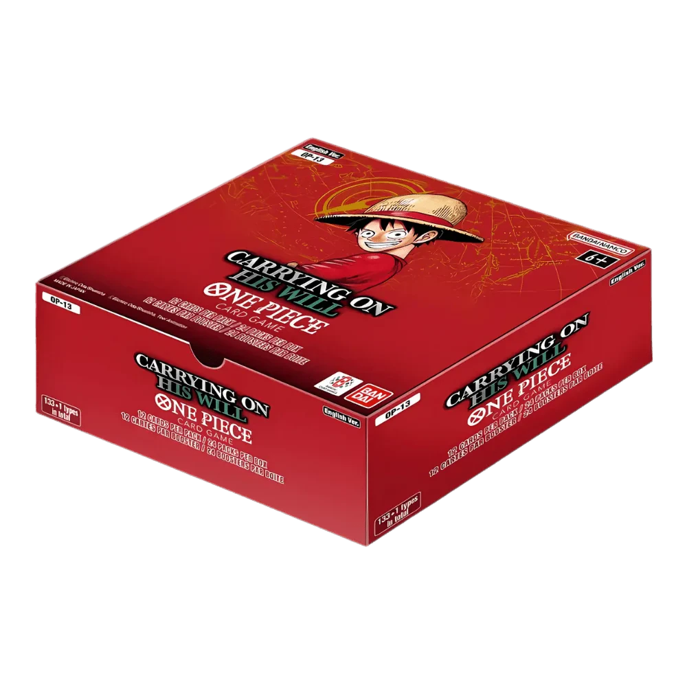 One Piece OP-13 Carrying on His Will Booster Box anglaise en vente au Maroc sur Collectorshop.ma