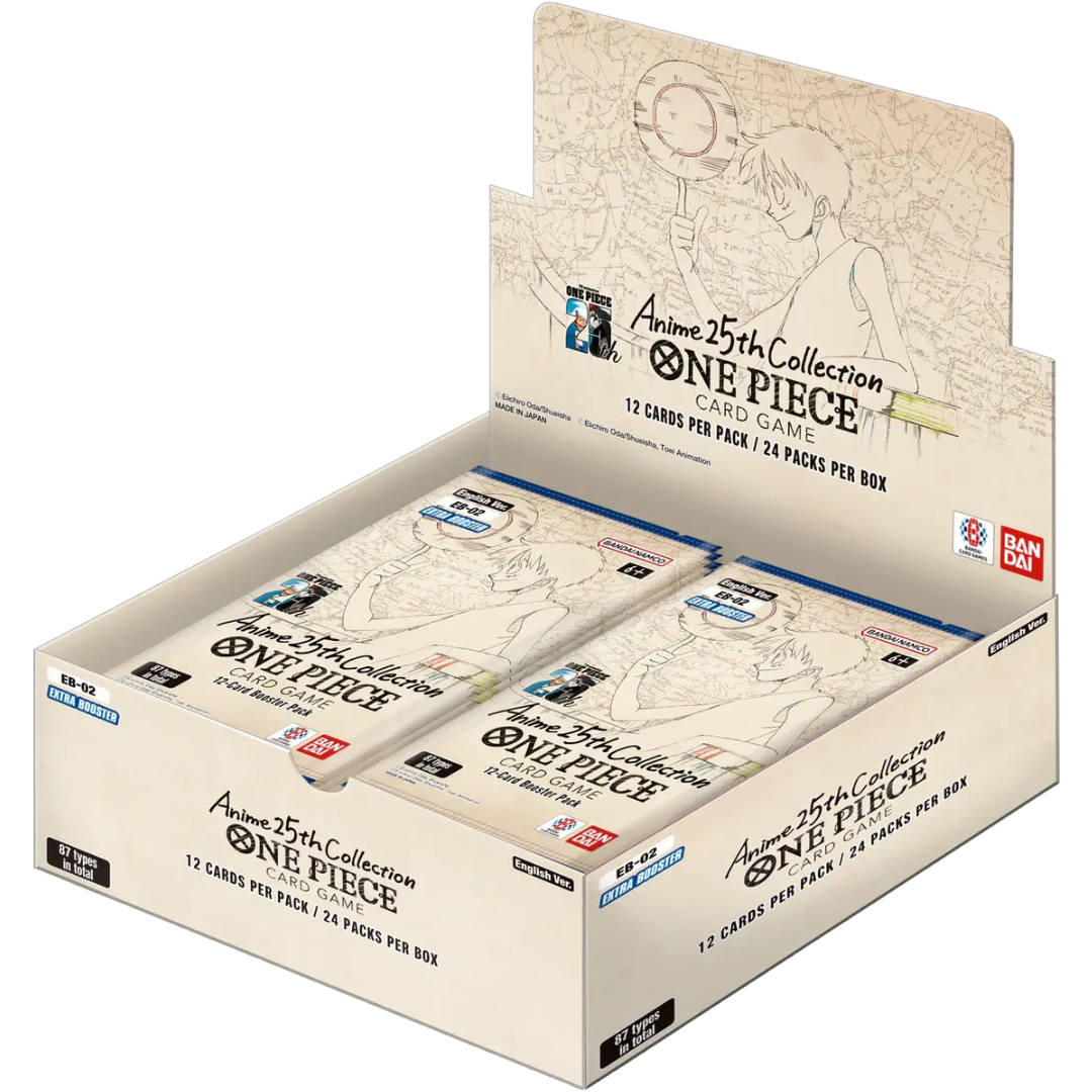 Display One Piece TCG EB-02 – 25th Anime Collection | Collectorshop Maroc - COLLECTORSHOP.MA