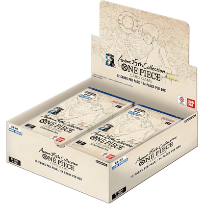 Display One Piece TCG EB-02 – 25th Anime Collection | Collectorshop Maroc - COLLECTORSHOP.MA