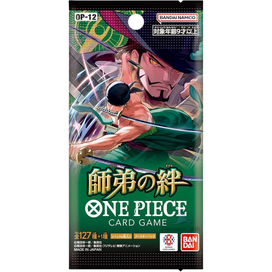 Booster One Piece Cards OP12 – Japonais en vente au Maroc sur Collectorshop.ma