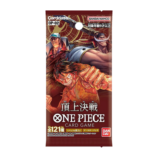 Booster One Piece OP-02 Paramount War japonais en vente au Maroc sur Collectorshop.ma