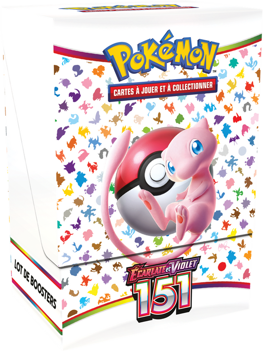 Bundles 6 Booster Pokémon EV3.5 - 151  -  Français - COLLECTORSHOP.MA