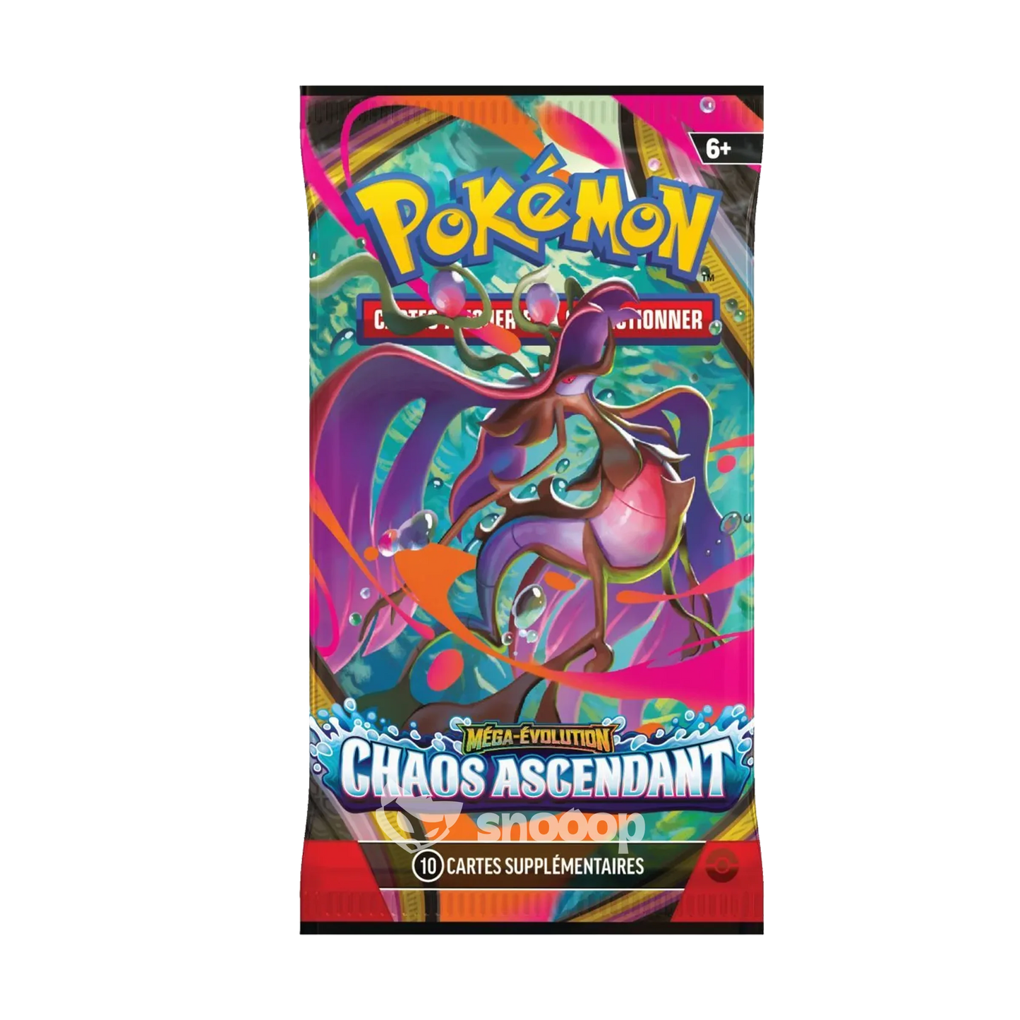 Booster Pokémon Méga-Évolution Chaos Ascendants ME04 FR officiel disponible au Maroc sur Collectorshop.ma