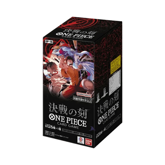 One Piece Card Game OP-16 The Time of Battle Booster Box japonais