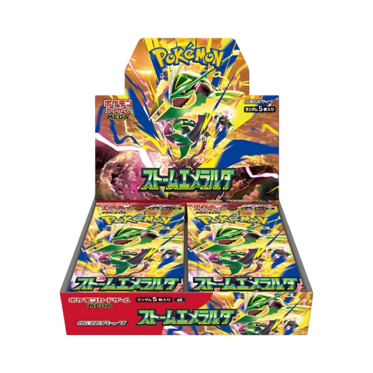 Display Pokémon Storm Emeralda M6 japonais 30 boosters Méga-Rayquaza ex