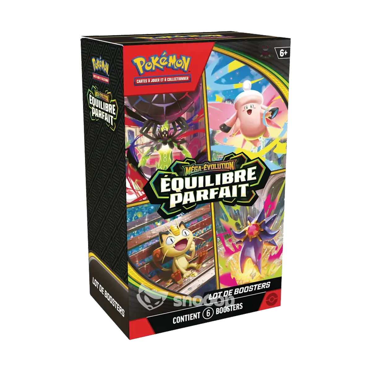 Bundle 6 boosters Pokémon Équilibre Parfait français