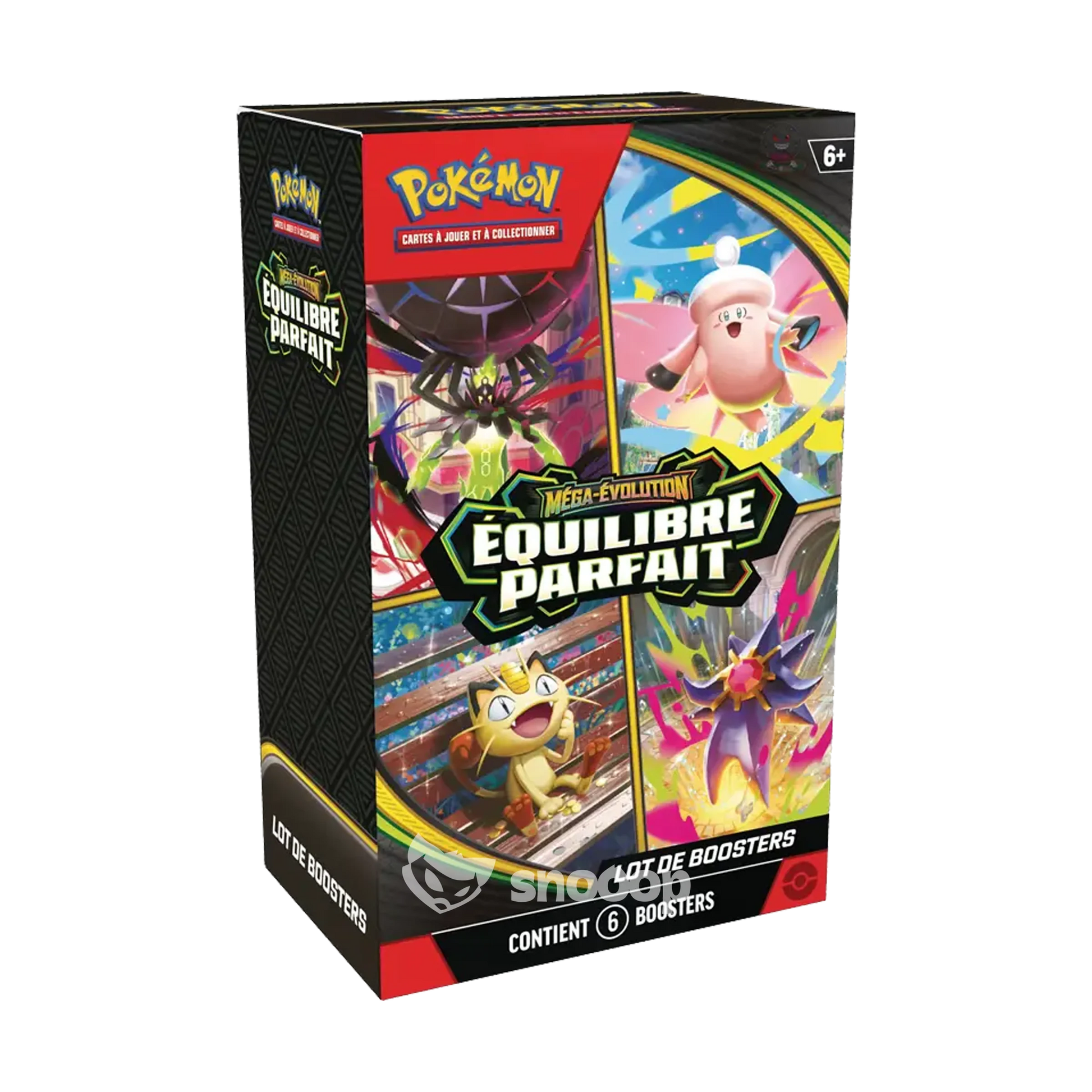 Bundle 6 boosters Pokémon Équilibre Parfait français