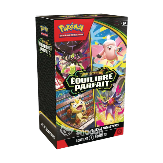 Bundle 6 boosters Pokémon Équilibre Parfait français