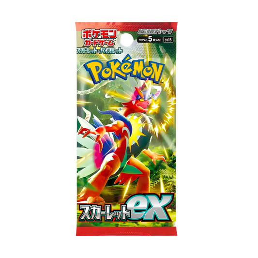 Booster Pokémon Scarlet ex japonais SV1S scellé

