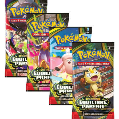 Booster Pokémon Méga-Évolution Équilibre Parfait ME03 FR officiel disponible au Maroc sur Collectorshop.ma
